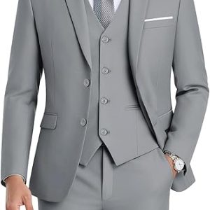 Men’s Classic Business Suit Pants Set